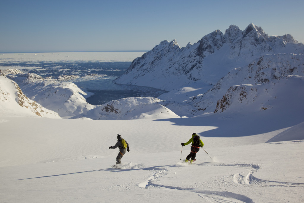 Heli Skiing with Arctic Heli Skiing in East Greenland