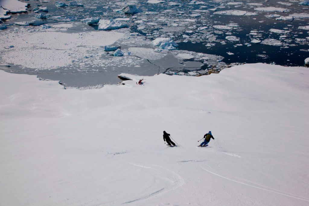 Heliskiing East Greenland ©Shinsetsu Photo