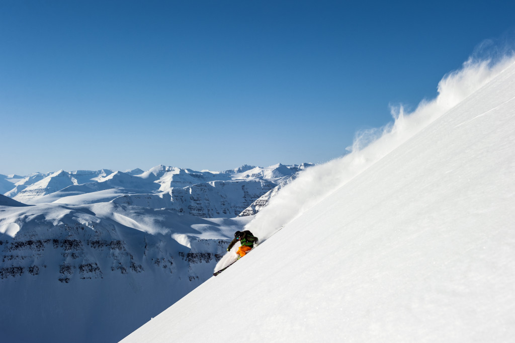 Heli-skiing with Arctic Heli Skiing in Iceland