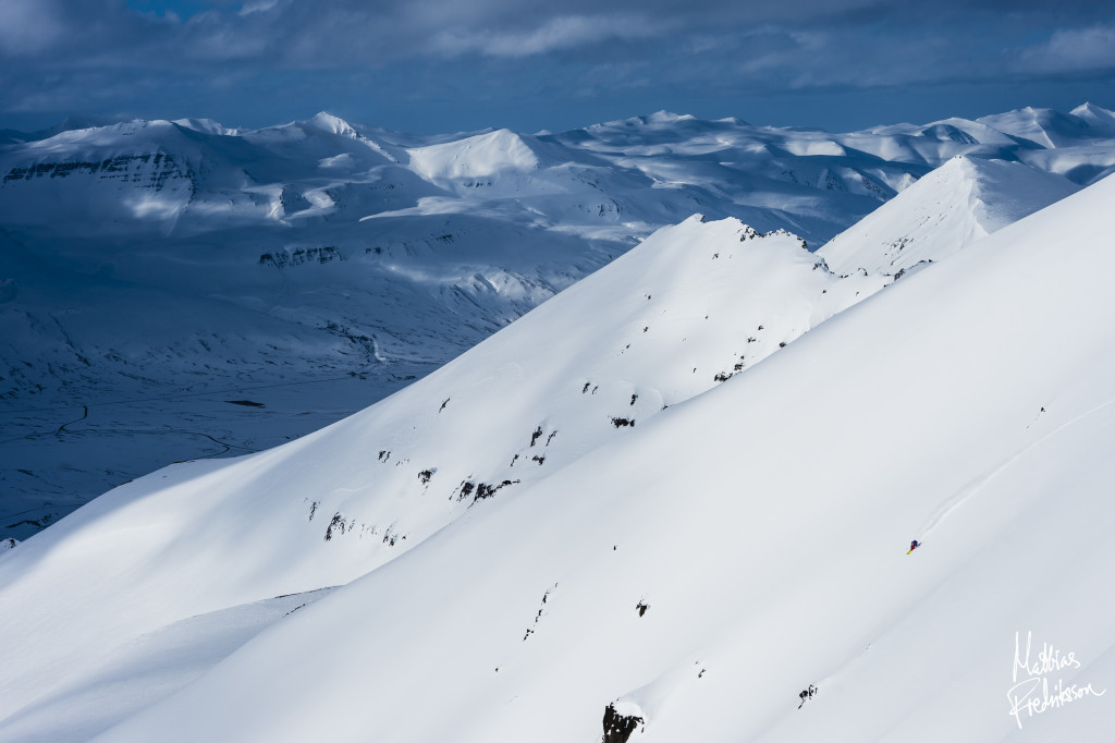 Heli-skiing with Arctic Heli Skiing in Iceland