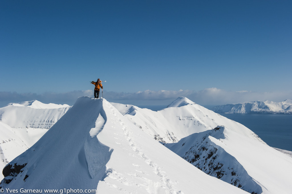 Heli-skiing with Arctic Heli Skiing in Iceland