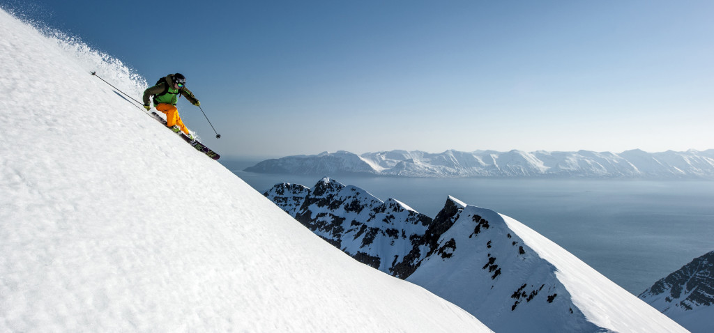 Heli-skiing with Arctic Heli Skiing in Iceland