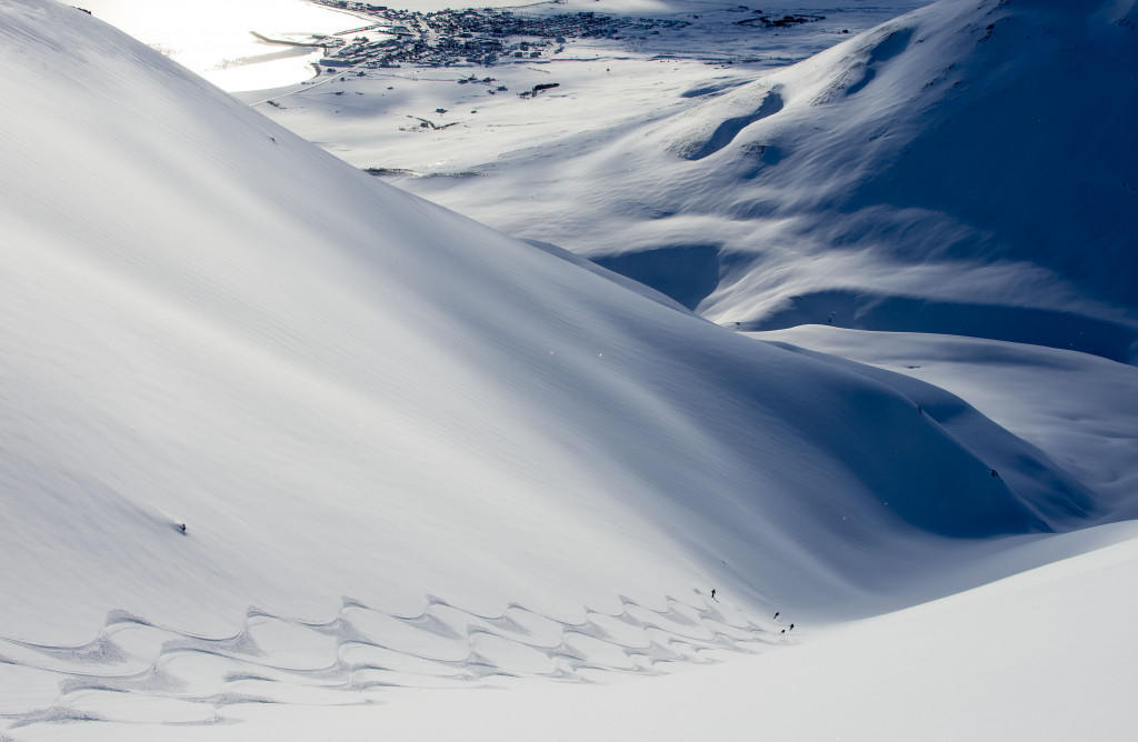 Heli-skiing with Arctic Heli Skiing in Iceland