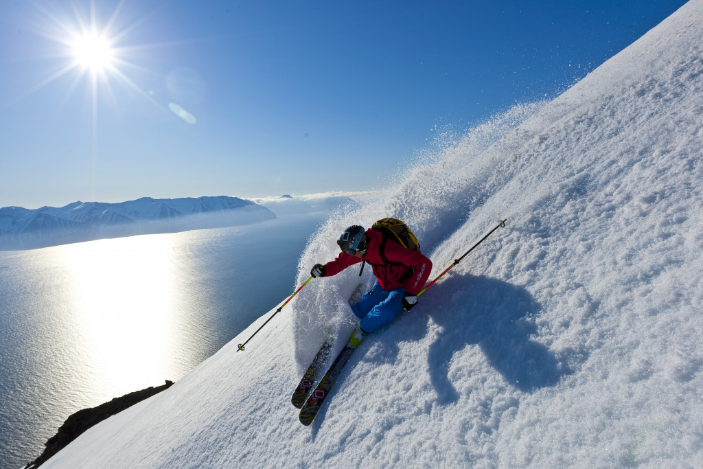 Heli-skiing with Arctic Heli Skiing in Iceland