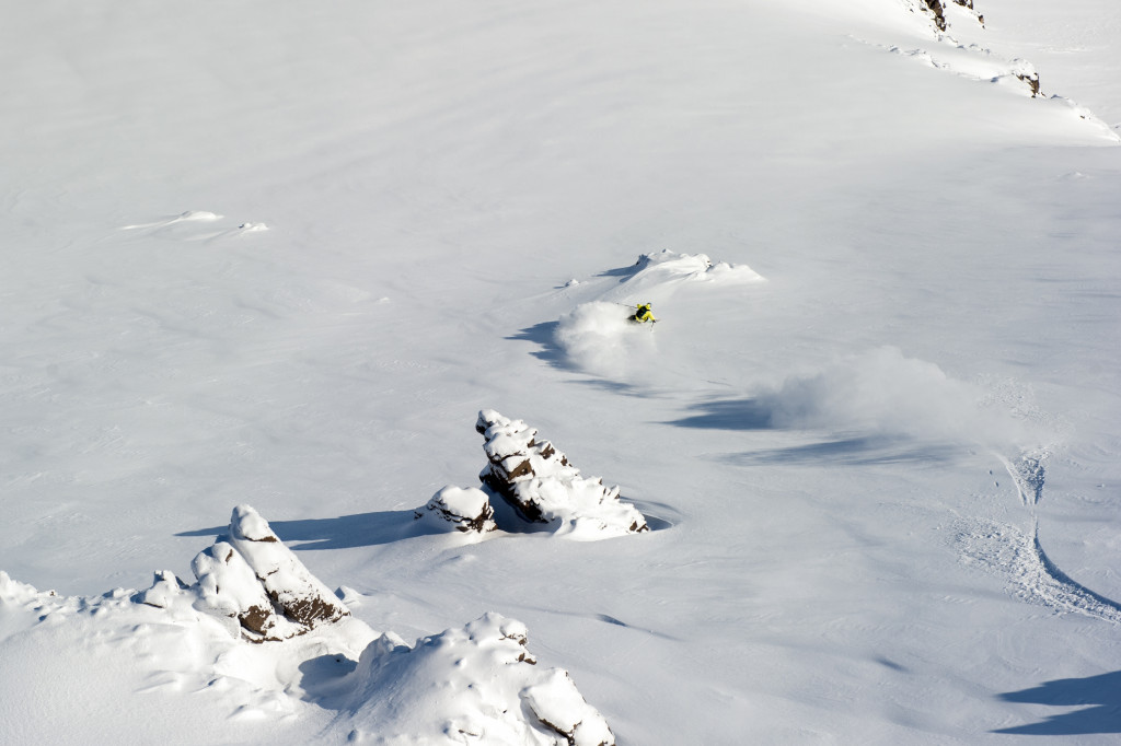 Heli-skiing with Arctic Heli Skiing in Iceland